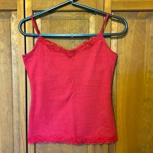 Juniors Lace Beaded Embellished Camisole